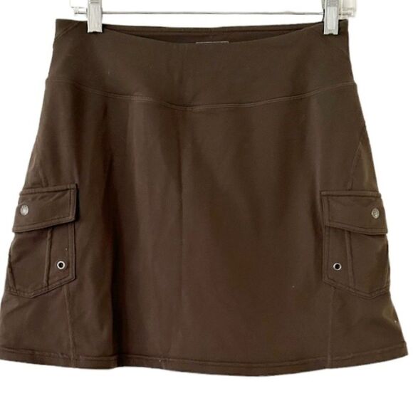 Athleta Olive Green Oasis Active Stretch Cargo Skort Size Small - Picture 1 of 9